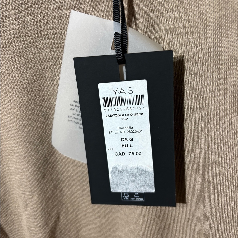 ✂️NWT YAS Wool-based Top - Picture 5 of 11